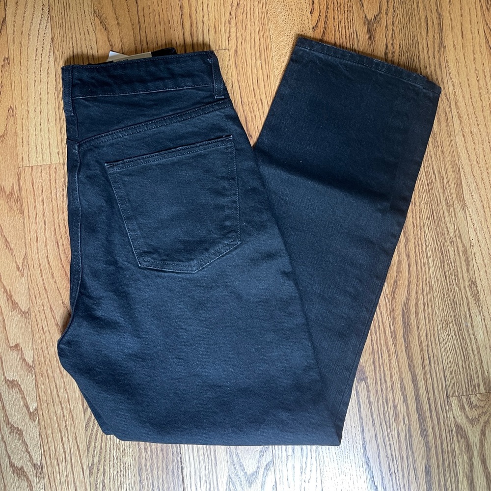 Zara Black High Waisted Slim Jeans